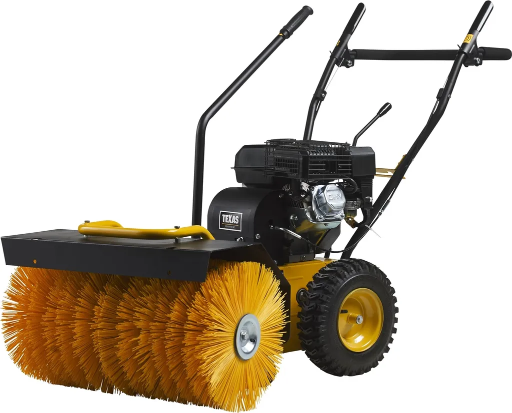 Texas Kehrmaschine Benzin Schneeräumer Laubsammler 60cm Handy Sweep 690TG 3in1