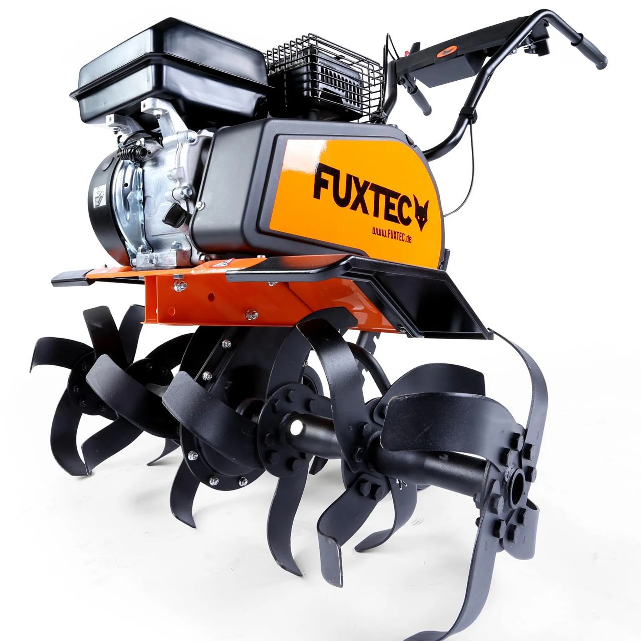 FUXTEC Ackerfräse FX-AF1212 - 85cm Breite | 4-Takt | 212ccm | 58kg | 0,6l | 4,1kw | Seilzugstarter