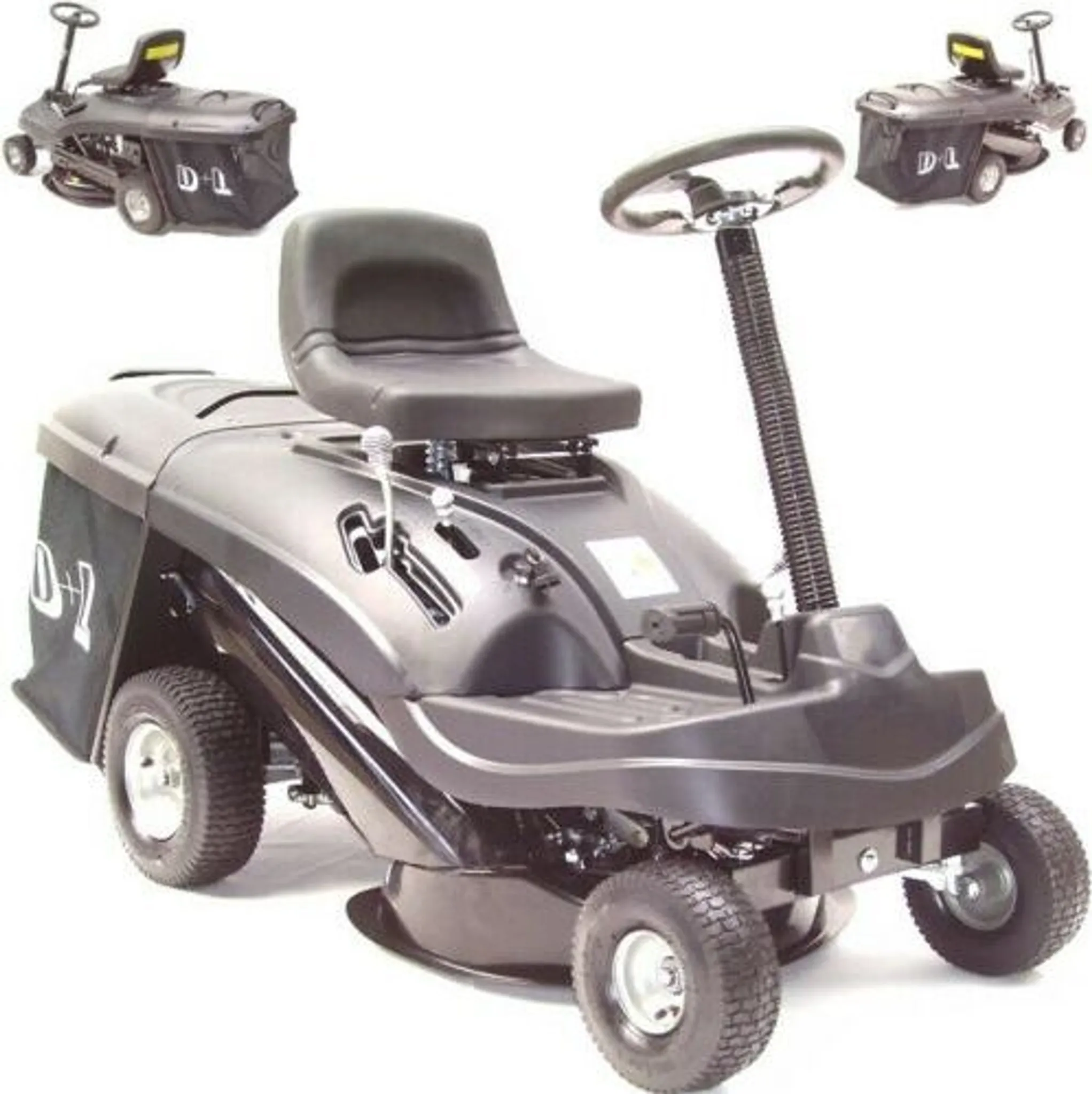 Benzin Rasentraktor Aufsitzmäher Aufsitzrasenmäher 56745 + Ersatzmesser, 6,5PS