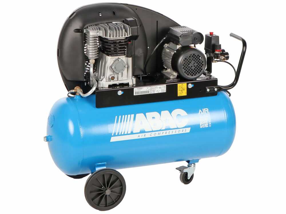 ABAC EXT A29B 90 CM2 - Einphasiger elektrischer Luftkompressor mit Riemenantrieb - Motor 2 PS - 90 l – Bild 4