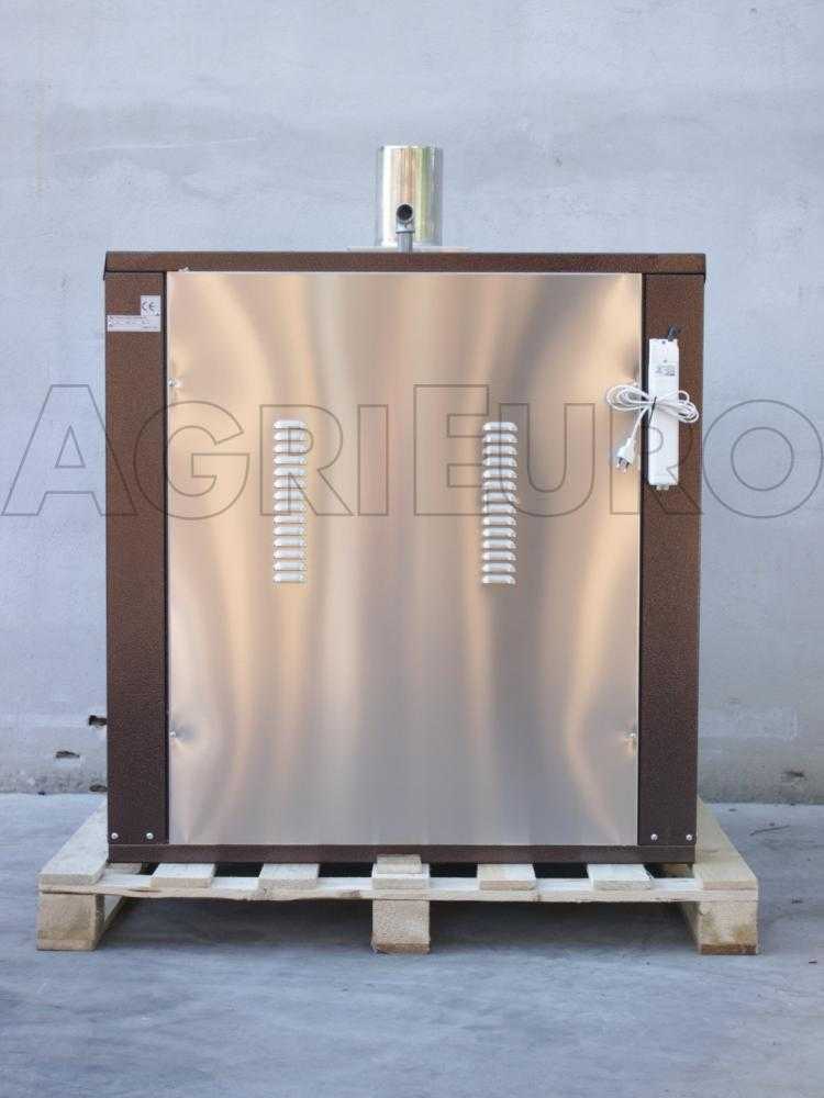 AgriEuro Maximus 80 Deluxe INC Inox - Einbauholzbackofen - kupferfarben – Bild 3