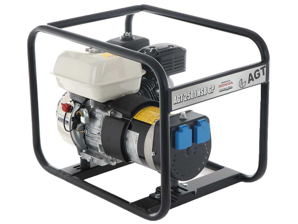 AGT 2501 HSB SE GP - Benzin-Stromerzeuger 2.2 kW - Dauerleistung 2.1 kW - 230V – Bild 4