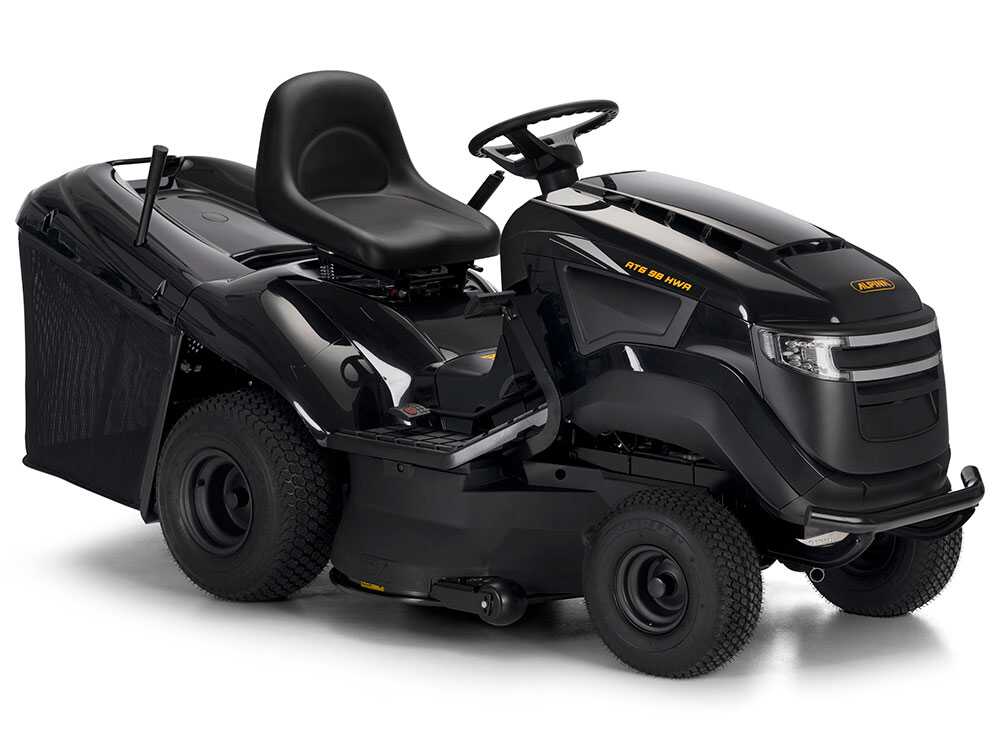 Alpina AT6 98 HWA - Rasentraktor - Fangkorb - hydrostatisches Getriebe – Bild 4