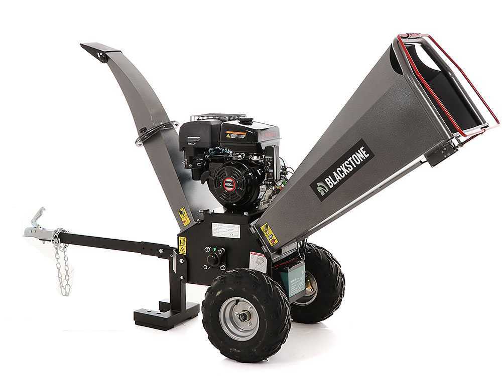 BlackStone BC 1500 LE - Profi  Häcksler - 15 PS Loncin Benzinmotor