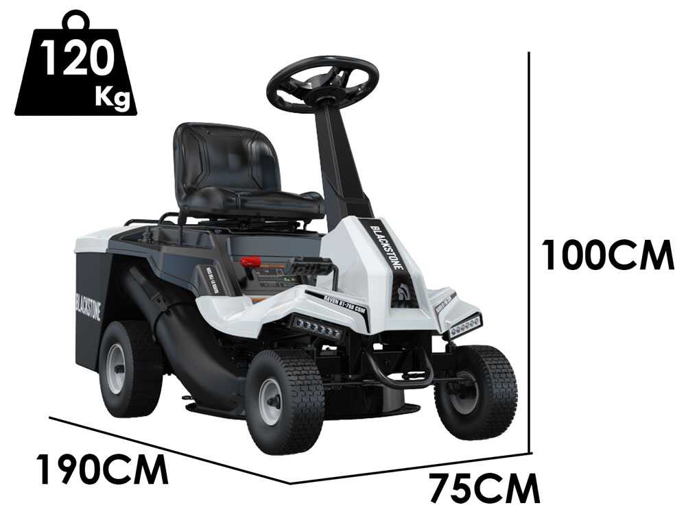 Blackstone RAVEN 61-750 CSM - Minirider Aufsitzmäher - Motor 224ccm - Elektrostart