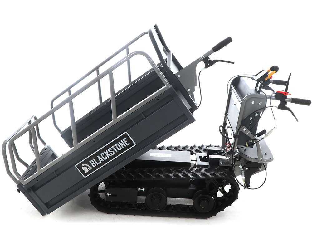 BlackStone TB 4500 E - Akku-Raupendumper mit ausziehbarer Mulde, LED-Beleuchtung