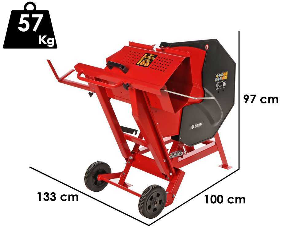 Blue Bird 170mm - Elektro-Wippsäge - Kreissäge 230 V