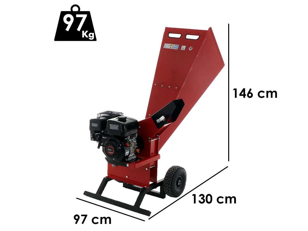 Blue Bird SHL 700 - Häcksler mit Verbrennungsmotor -  Loncin Motor 6.5 PS