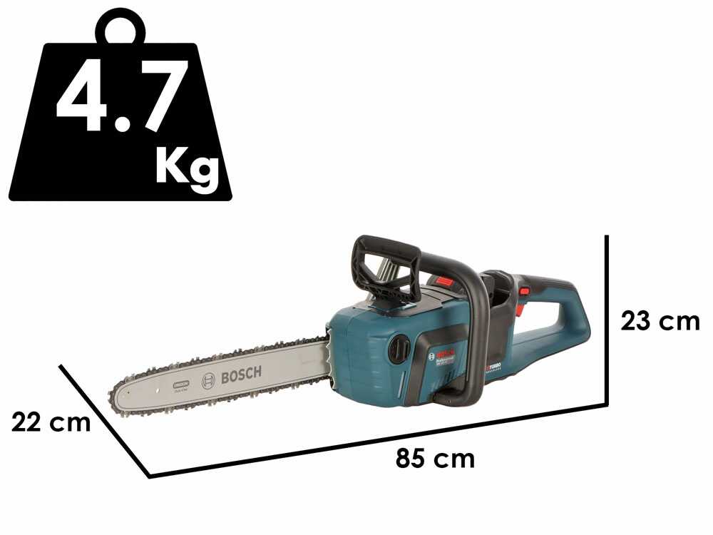 Bosch Professional BITURBO GKE 18V-40 Kettensäge - 18V 8Ah - Schwert 40cm