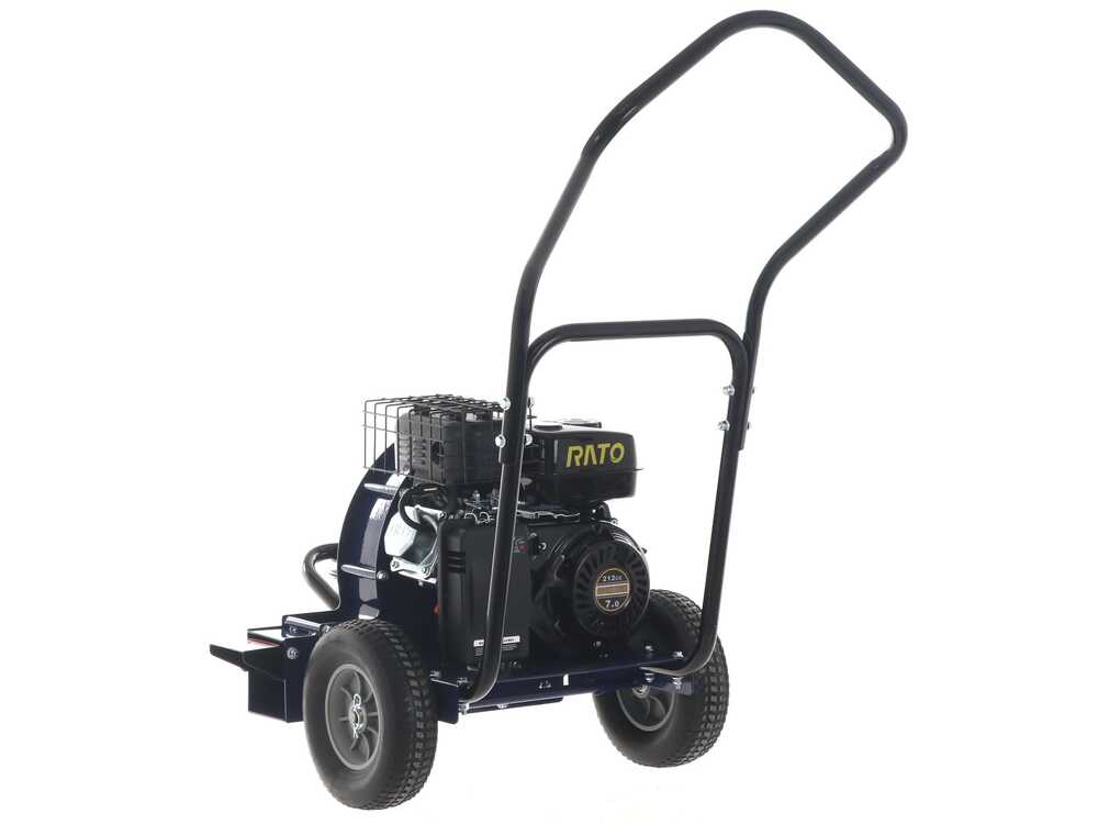 BullMach EOLO 36W - Benzin-Laubbläser auf Räder - Rato 7 PS – Bild 4