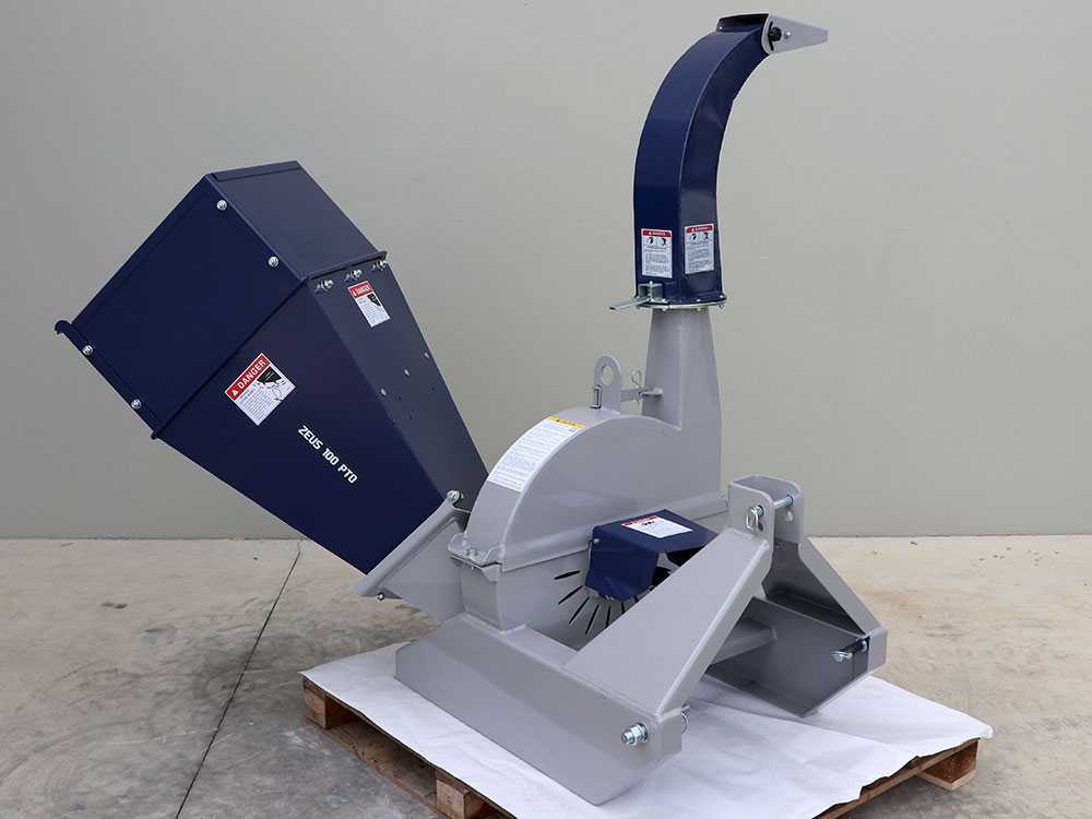 BullMach ZEUS 100 PTO - Häcksler für Traktor - mit Dreipunktaufnahme – Bild 3