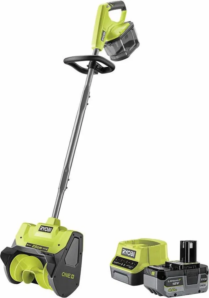 RYOBI 18V ONE+ Akku-Schneefräse für effizientes Schneeräumen im Winter