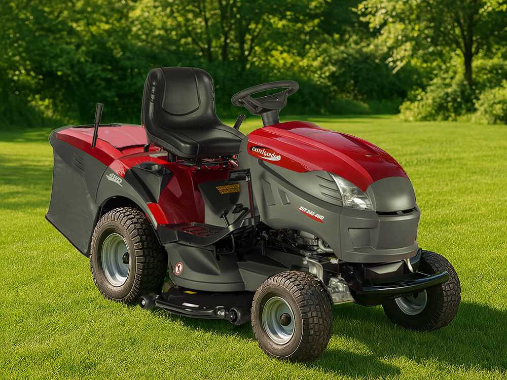 Castelgarden XHT 240 4WD - Rasentraktor mit Fangkorb - hydrostatisches Getriebe