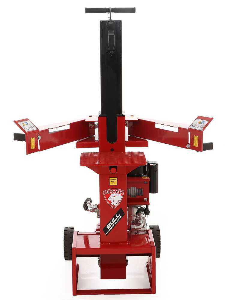 Ceccato BULL SPLE12 - Stehender einphasiger Elektro Holzspalter - 12 Tonnen - Hub 540 mm – Bild 3