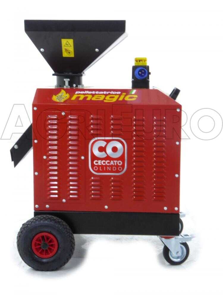 Ceccato Olindo Pelletpresse 230V - 3 PS - Pellet selber machen – Bild 3