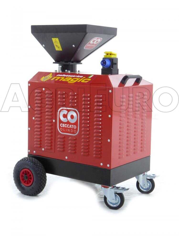Ceccato Olindo Pelletpresse 230V - 3 PS - Pellet selber machen – Bild 4