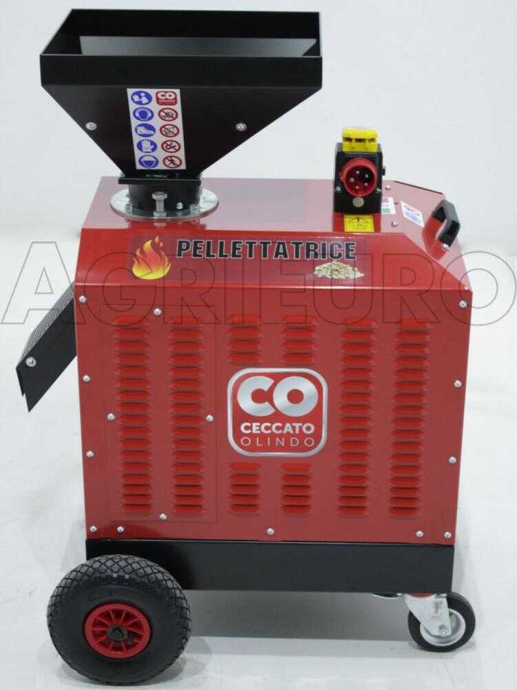 Ceccato Olindo Pelletpresse 5,5 PS - 400V - Für die Herstellung von Pellet für die Heizung – Bild 3