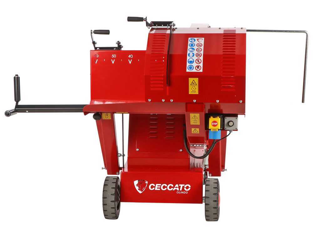 Ceccato Olindo SGTMONO - Wippkreissäge - Stammsäge - 230V – Bild 4
