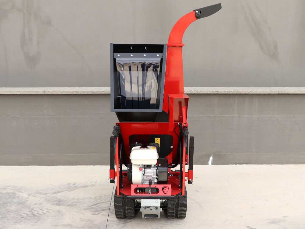 Ceccato Olindo Tritone BIG CINGO - Biohäcksler mit Raupenantrieb und Motorschubkarre - Motor Honda GX390 – Bild 3