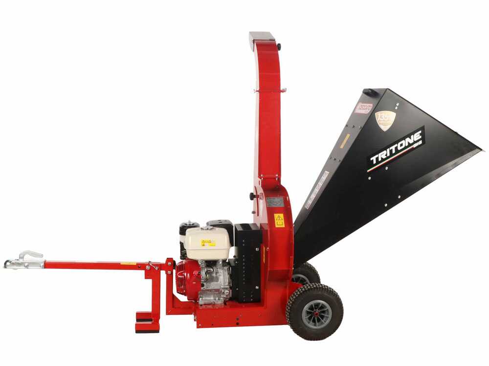 Ceccato Tritone BIG - Benzin-Häcksler mit Anhängerkupplung - Honda Motor GX 390 – Bild 4