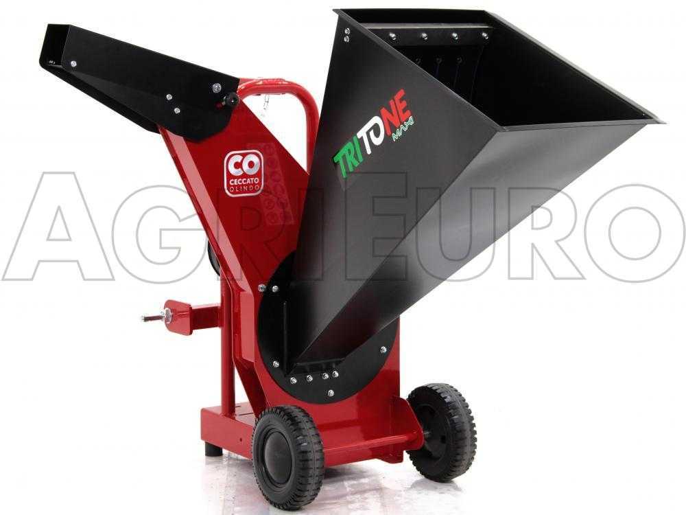 Ceccato Tritone Maxi PTO - Gartenhäcksler mit Zapfwellenantrieb - mit Dreipunktaufnahme – Bild 3
