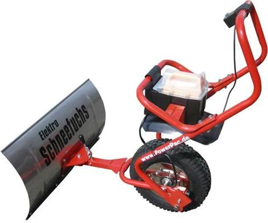 Akku-Schneeräumer Elektro Schneeschieber Kehrmaschine PowerPac ES230 Schneefuchs