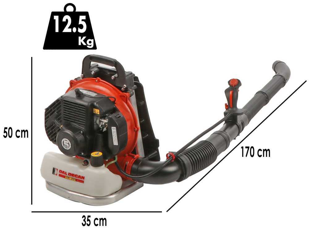 Dal Degan Monsone DK201 - Profi Rückenlaubbläser