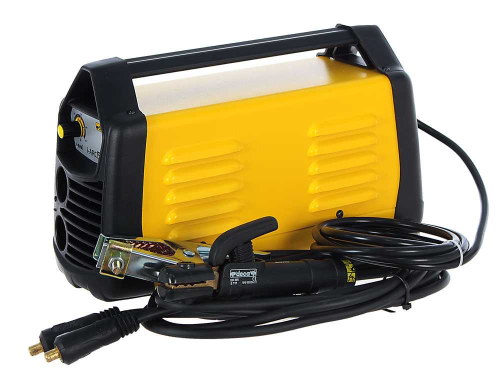 Deca I-ARC 217 GEN - Inverter-Schweißgerät (MMA) + Koffer, Gleichstrom (DC)