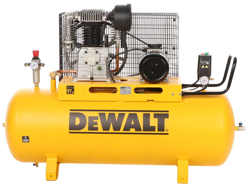DeWalt DXCMB4T200HCE – Dreiphasiger elektrischer Riemen-Kompressor – 4-PS-Motor – 200 l
