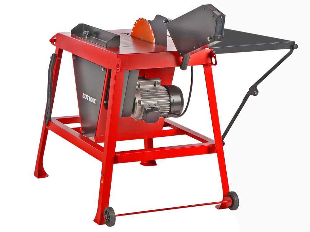 Docma Cutmac BSF315 - 400V Sägebank mit Arbeitsfläche - professionelle Stammsäge – Bild 3