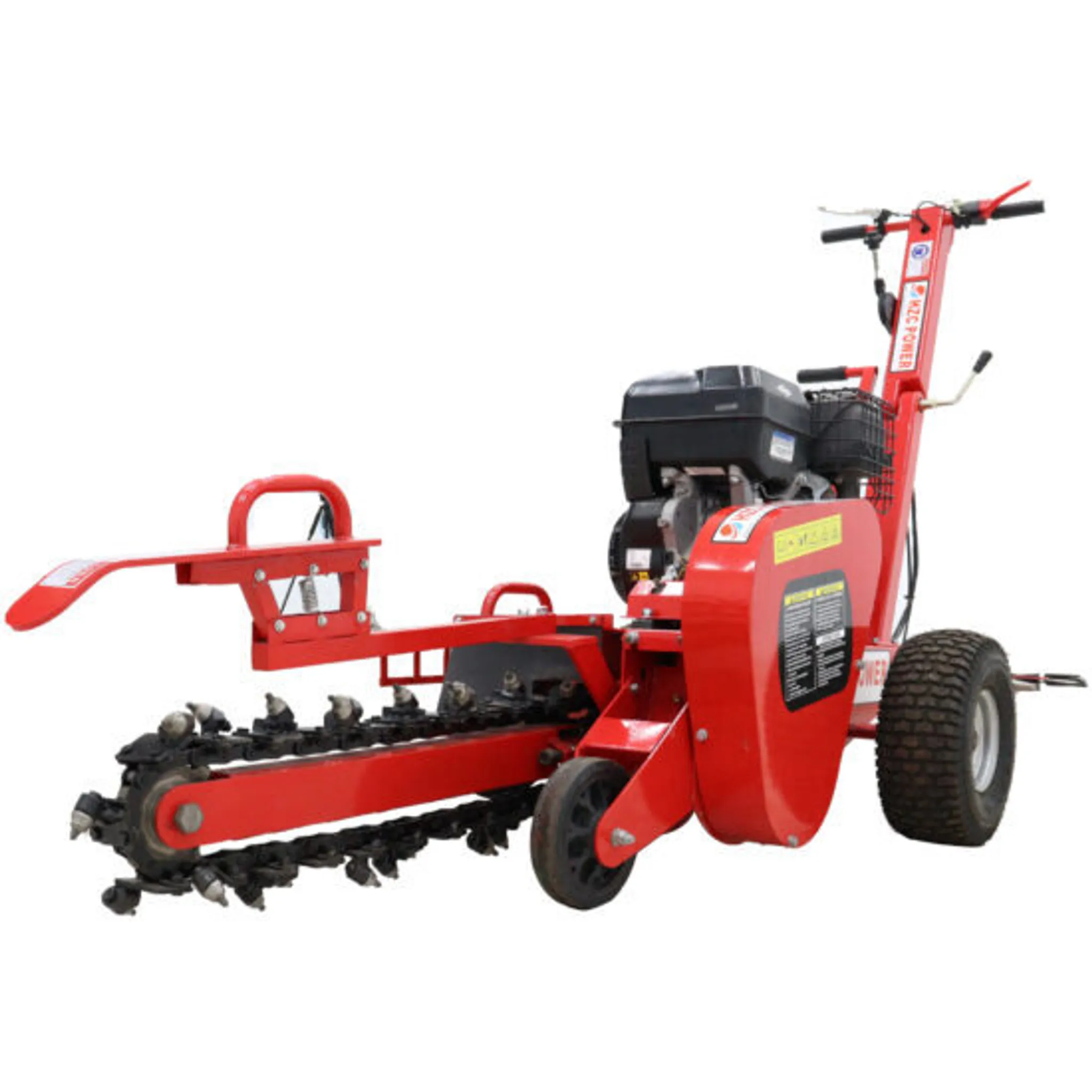 Grabenfräse / Kabelfräse / Schachtfräse mit Benzinmotor (13 PS) (GF170)