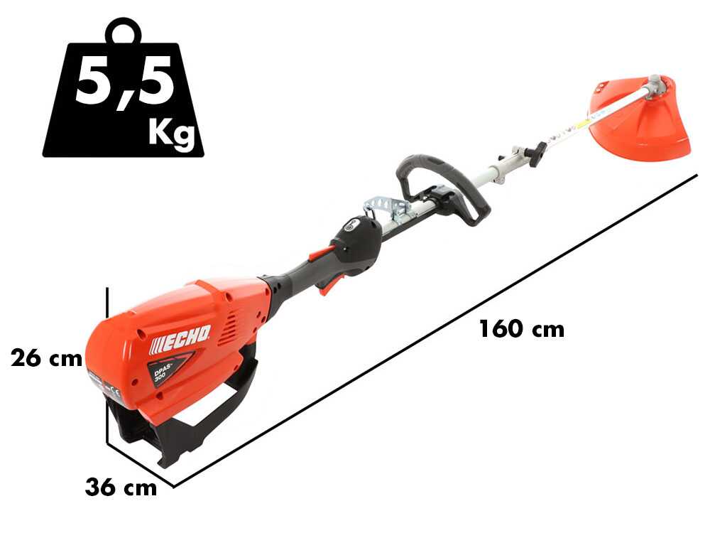 Echo DPA S-300 - Akku-Motorsense - 56V - AKKU UND LADEGERÄT NICHT ENTHALTEN