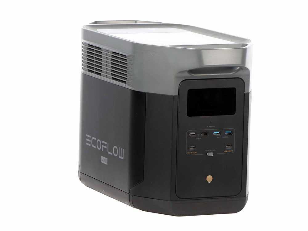 EcoFlow Delta 2 Max - Tragbare Powerstation - 2400W - 2048Wh/51.2V – Bild 3