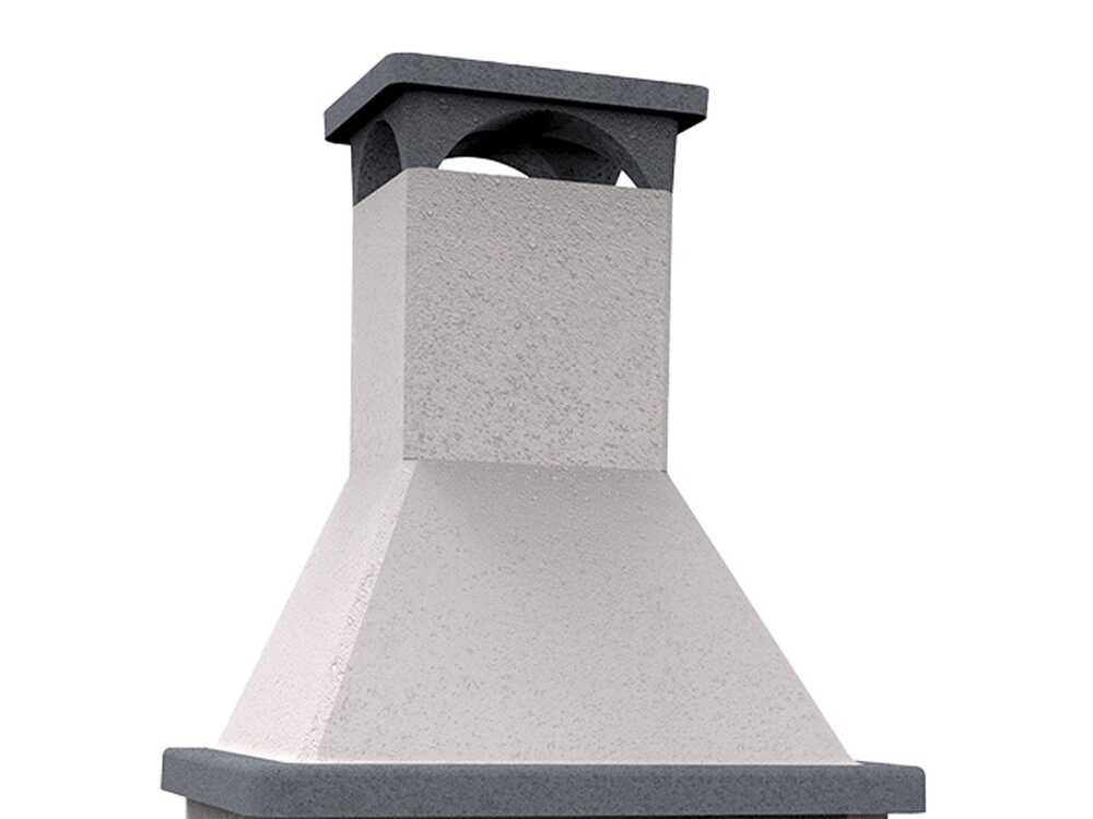 Edilmark Barbecue 201 - Holz- und Kohlegrillkamin – Bild 4