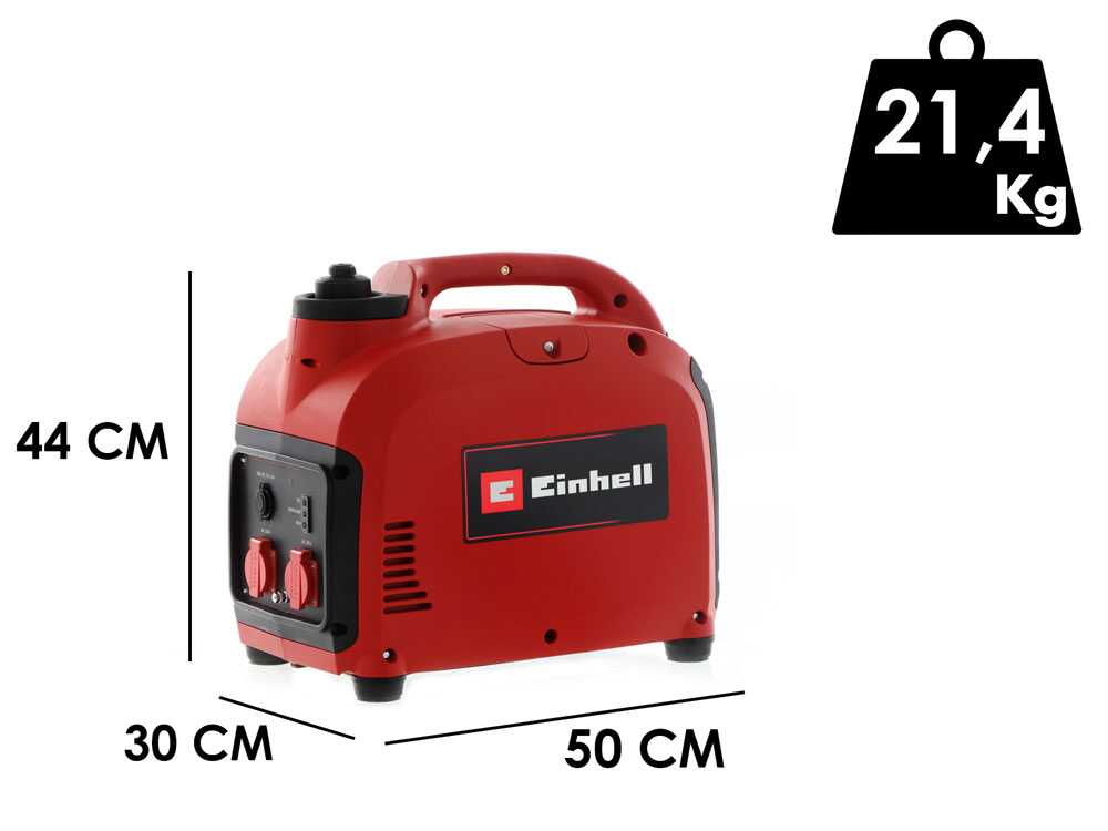Einhell TC-IG 2000 Inverter Stromerzeuger 2 Kw - Dauerleistung 1,8 Kw 230 V