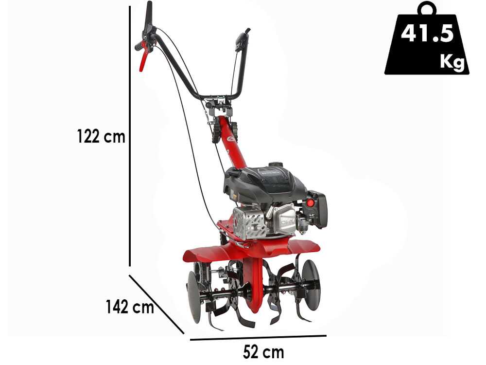 Eurosystems E3-EVO RM – Benzin-Motorhacke – Motor Rato RV170S-Pro