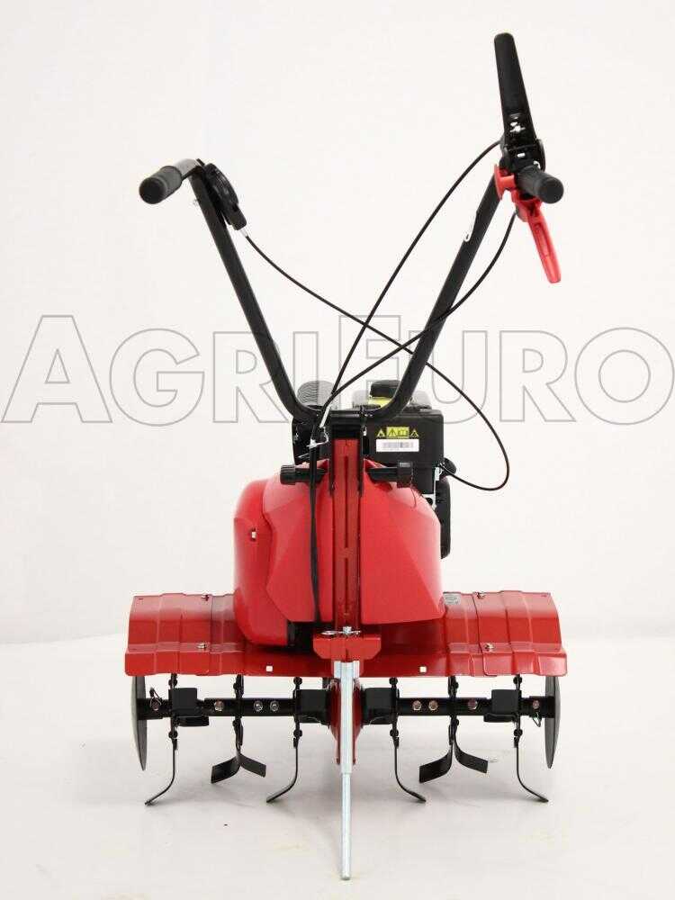 Eurosystems Euro5 EVO Motorhacke / Gartenfräse -  Loncin TM 60 OHV Benzinmotor, 1+1 Gänge