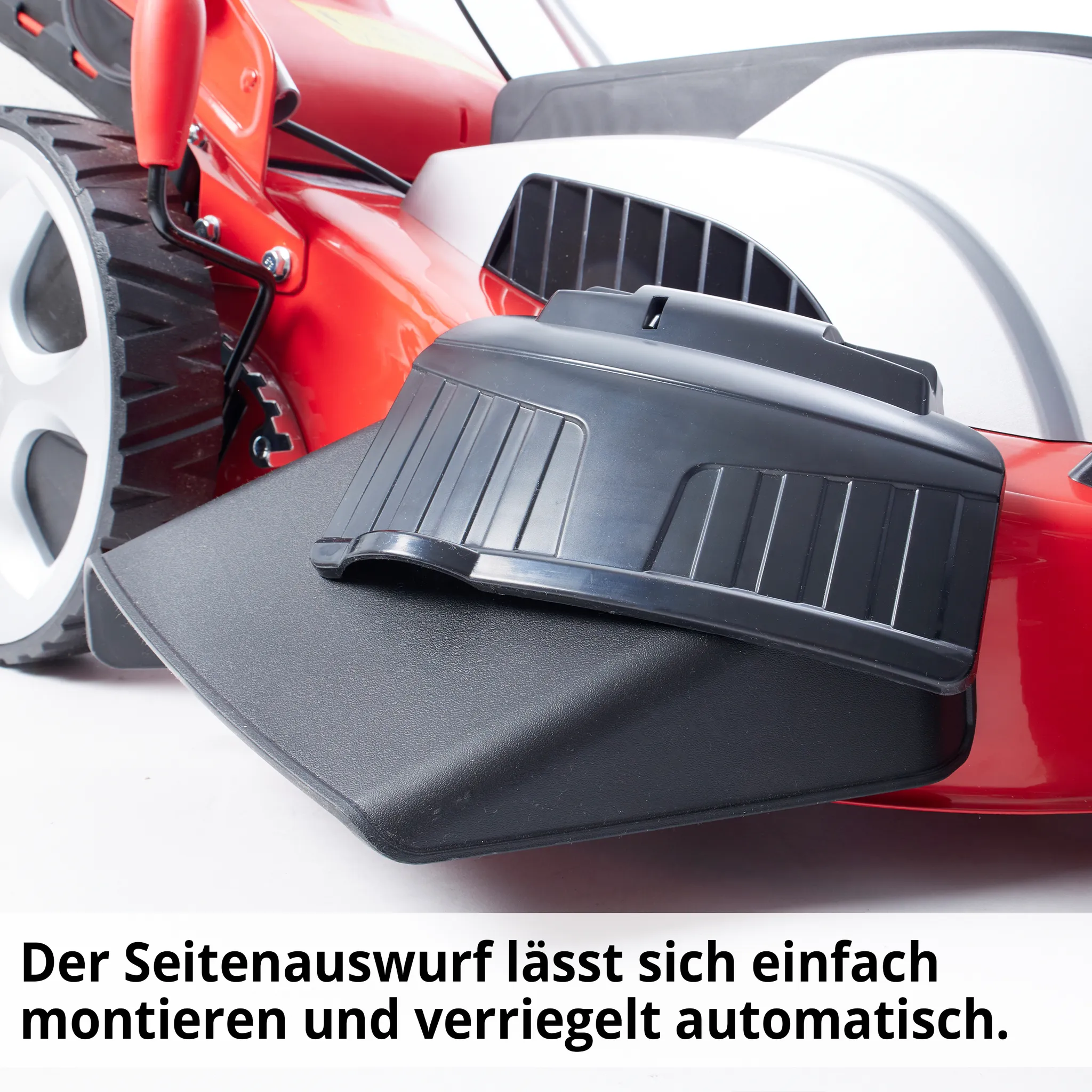 HECHT Rasenmäher Elektro mit Antrieb 1803 S | 5in1 | 46 cm Schnittbreite | 1800 W | 60 L Fangkorb | Mulchkit | Stahlgehäuse – Bild 10