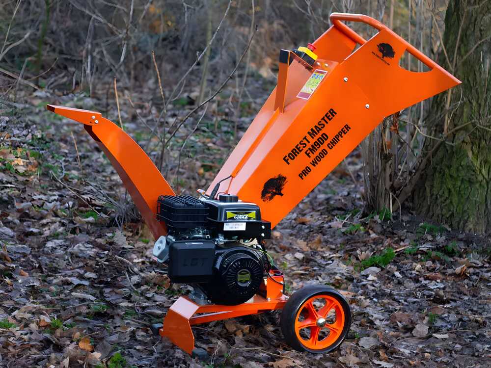 Forest Master FM9DD - Benzin-Häcksler - LCT 9 HP Benzinmotor