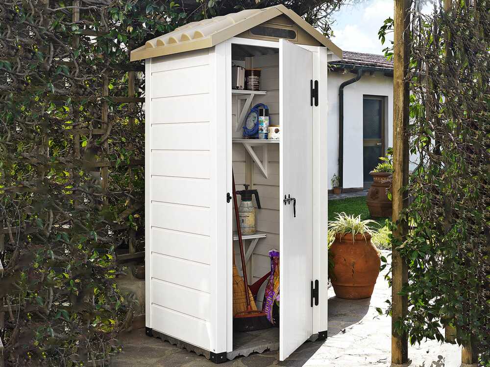 Garofalo Tuscany 80 – Gerätehaus – 82,5 × 82,5 × 203 cm