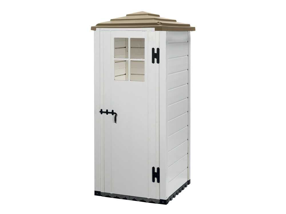 Garofalo Tuscany Evo 80 Pagoda - Geräteschuppen - Mit Fenster - 82.5x82.5x198 cm – Bild 3