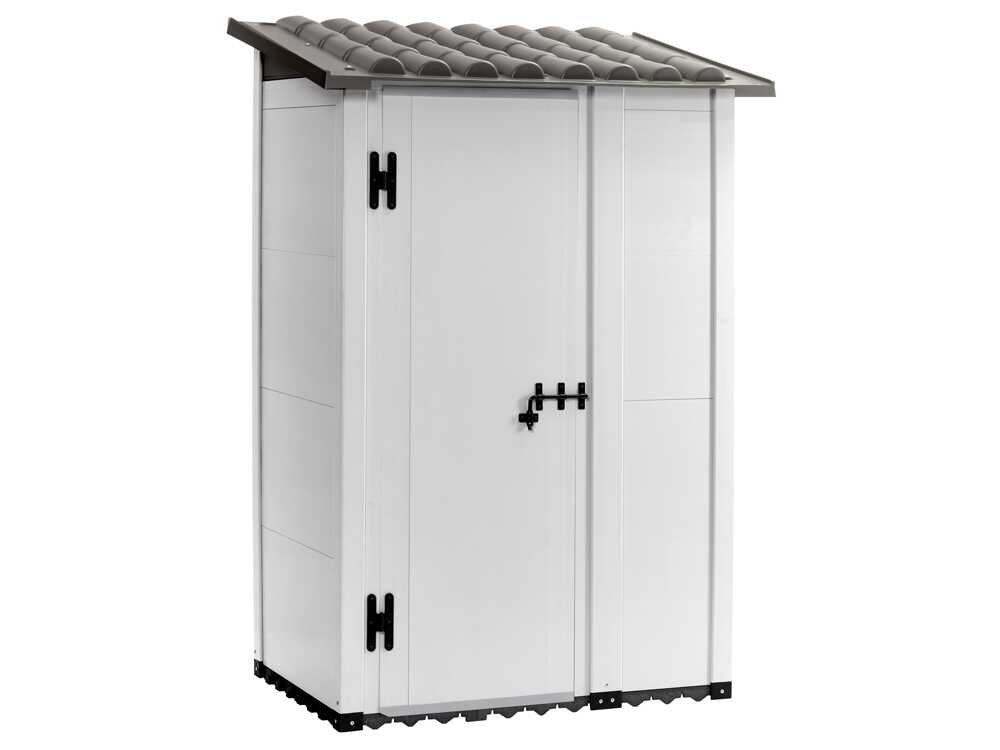 Garofalo Urban 100 – Gerätehaus – Mit versetzter Tür – 122,5 x 82,5 x 201 cm – Bild 4