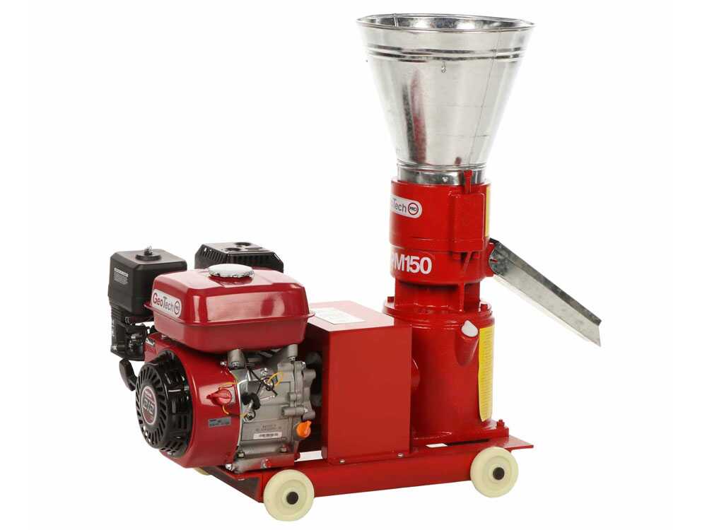 GeoTech GWPM150 - Pelletpresse mit Benzinmotor - Pelletherstellung für die Heizung – Bild 3