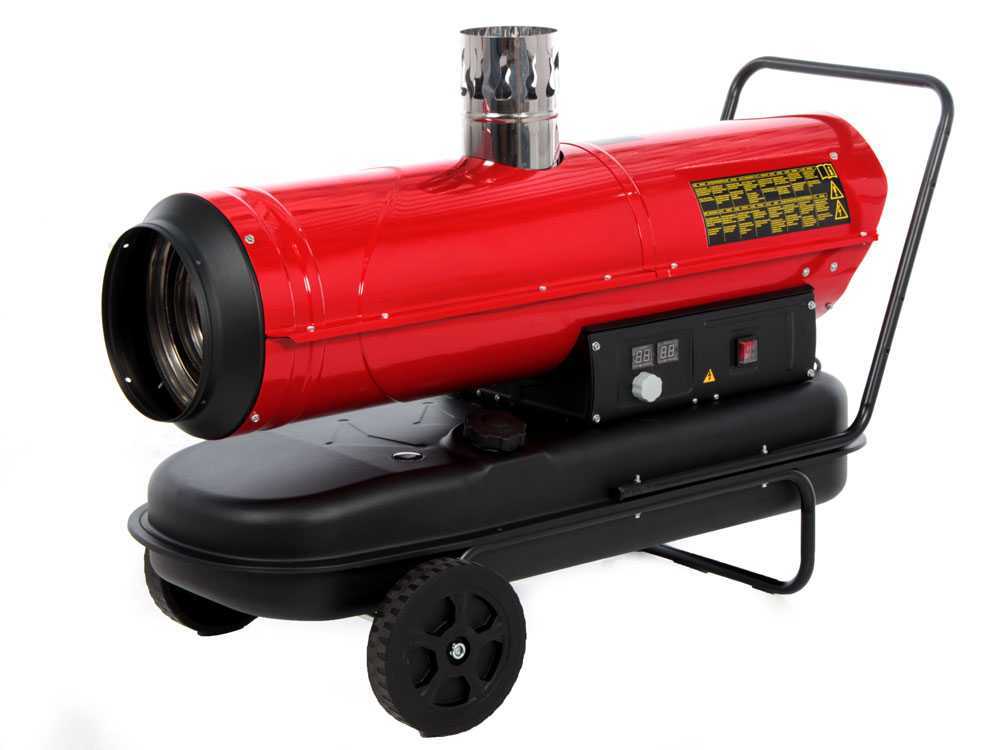 GeoTech IDH 3000 - Diesel Heizgerät - indirekte Heizung - auf Wagen – Bild 3