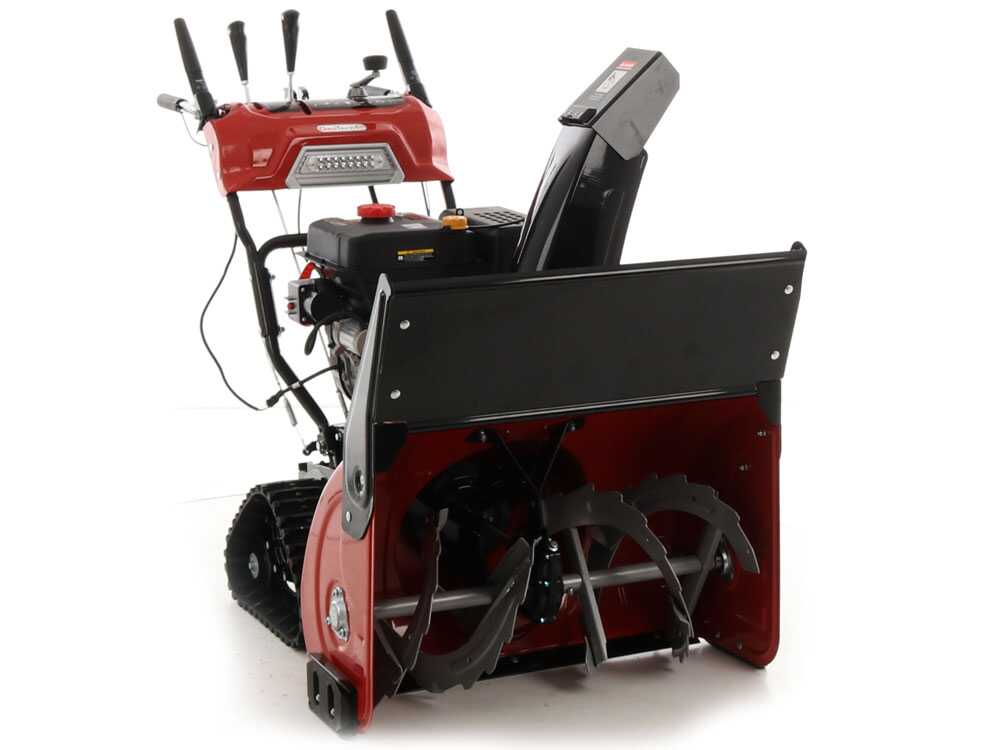 GeoTech-Pro STP1176 TEL - Benzin-Schneefräse - Raupenantrieb - Loncin LC180FDS