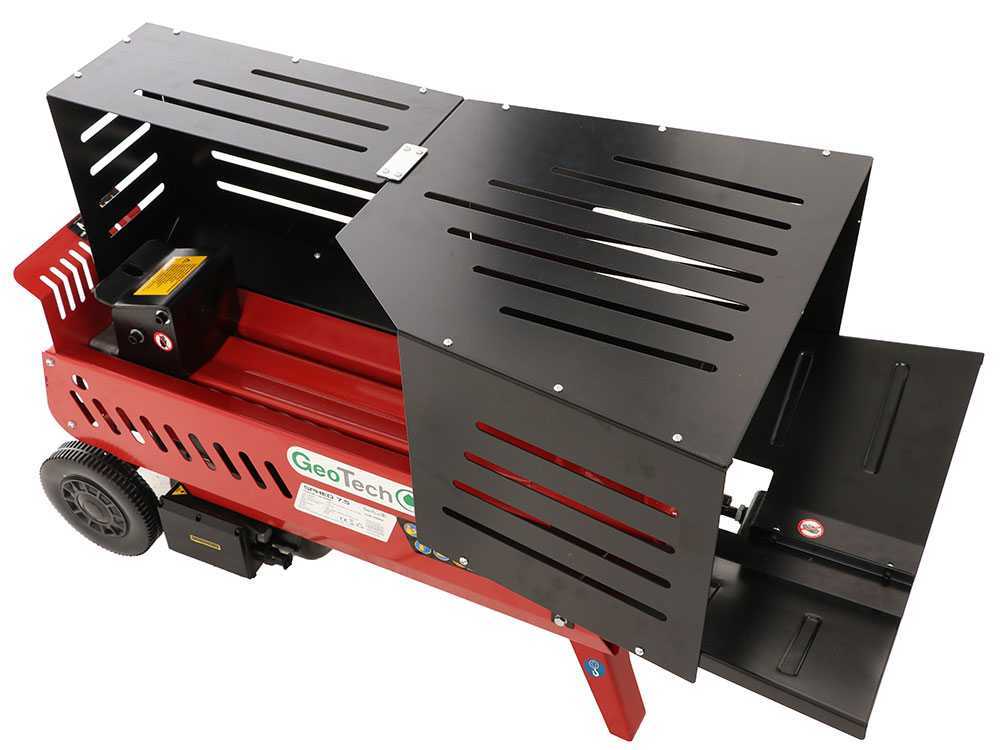 GeoTech SPHED 7.5 - Liegender Holzspalter mit Elektromotor - Spaltkraft 7 T – Bild 4