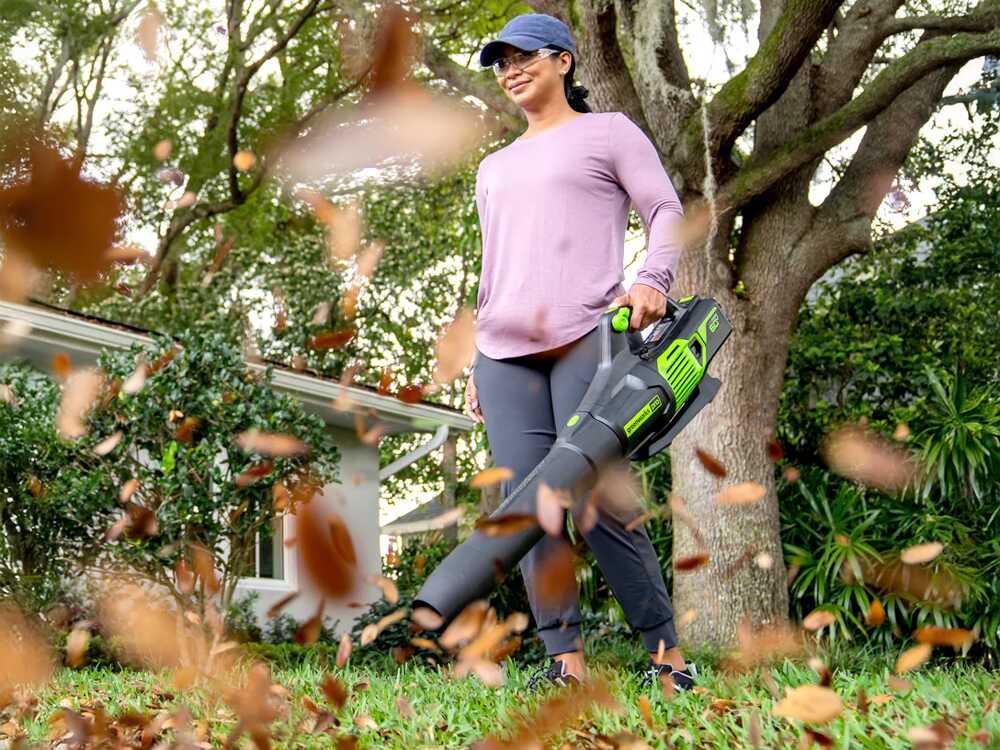 Greenworks GD60ABK4 - Akku-Axialgebläse - 60V/4Ah