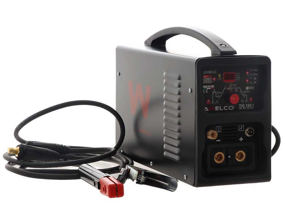 Inverter Schweißgerät Awelco TIG 160 I HF DC PULSE - TIG DC - MMA 5 - 160A - Tig pulsiert