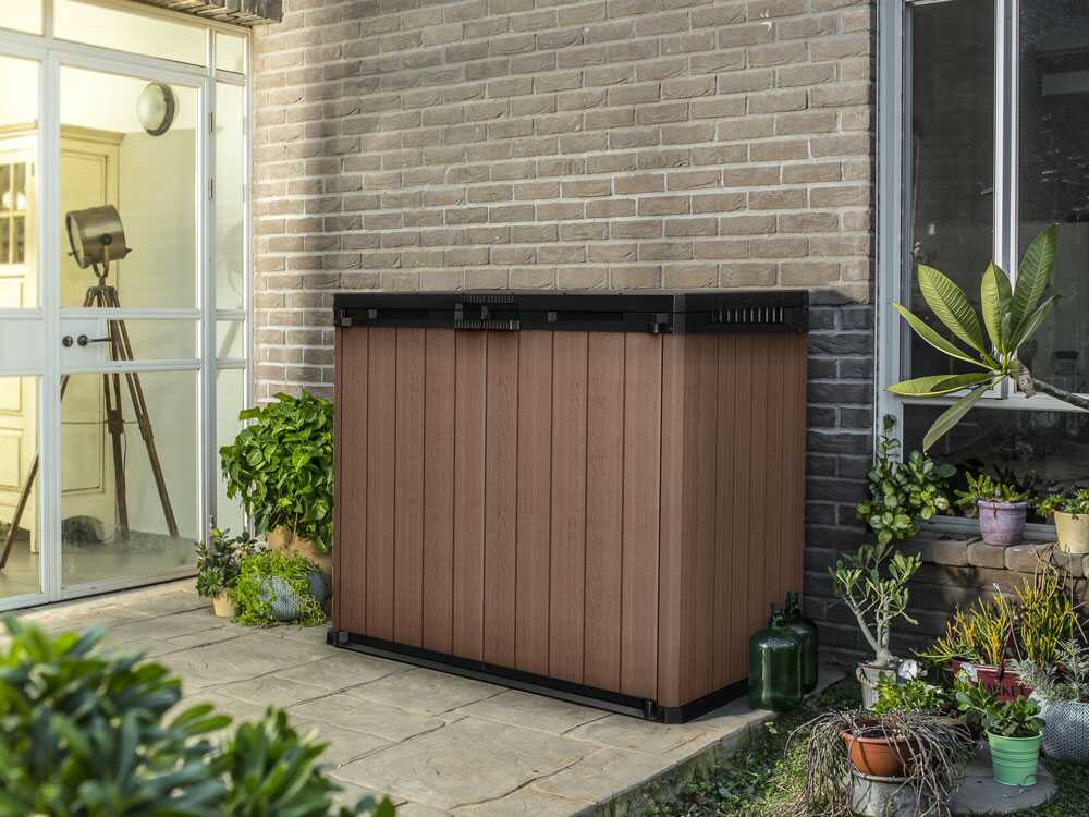 Keter Store it Out Darwin braun - Gartenwerkzeugbox - 140x80x120 cm