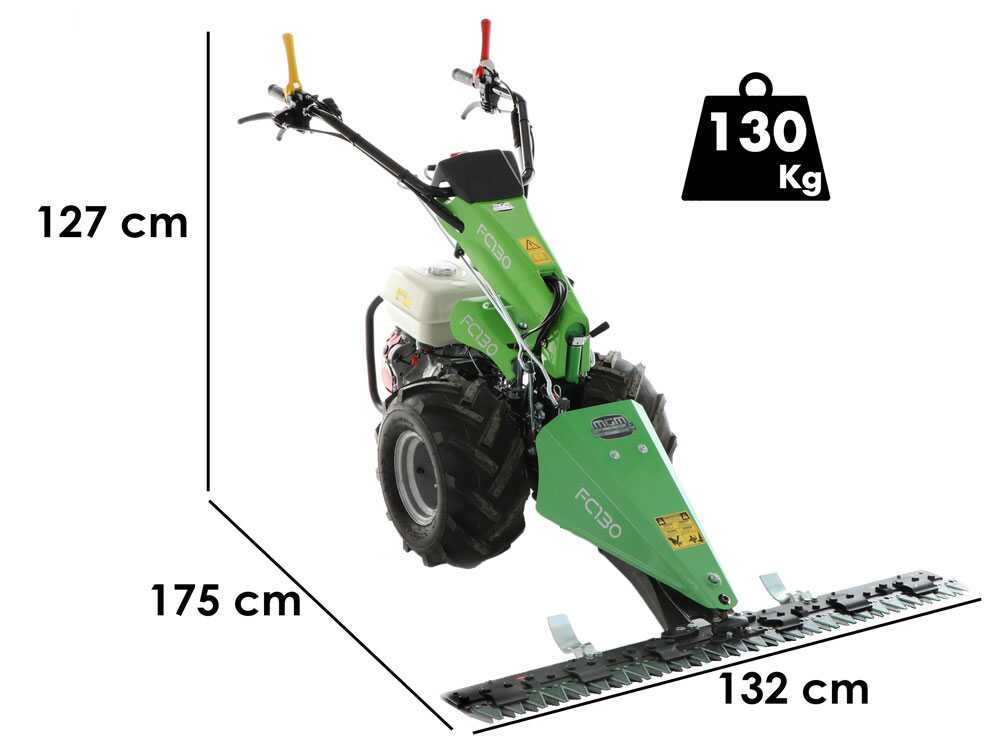 Lampacrescia MGM FC 130 - Mehrzweckgerät Balkenmäher - Honda GX390